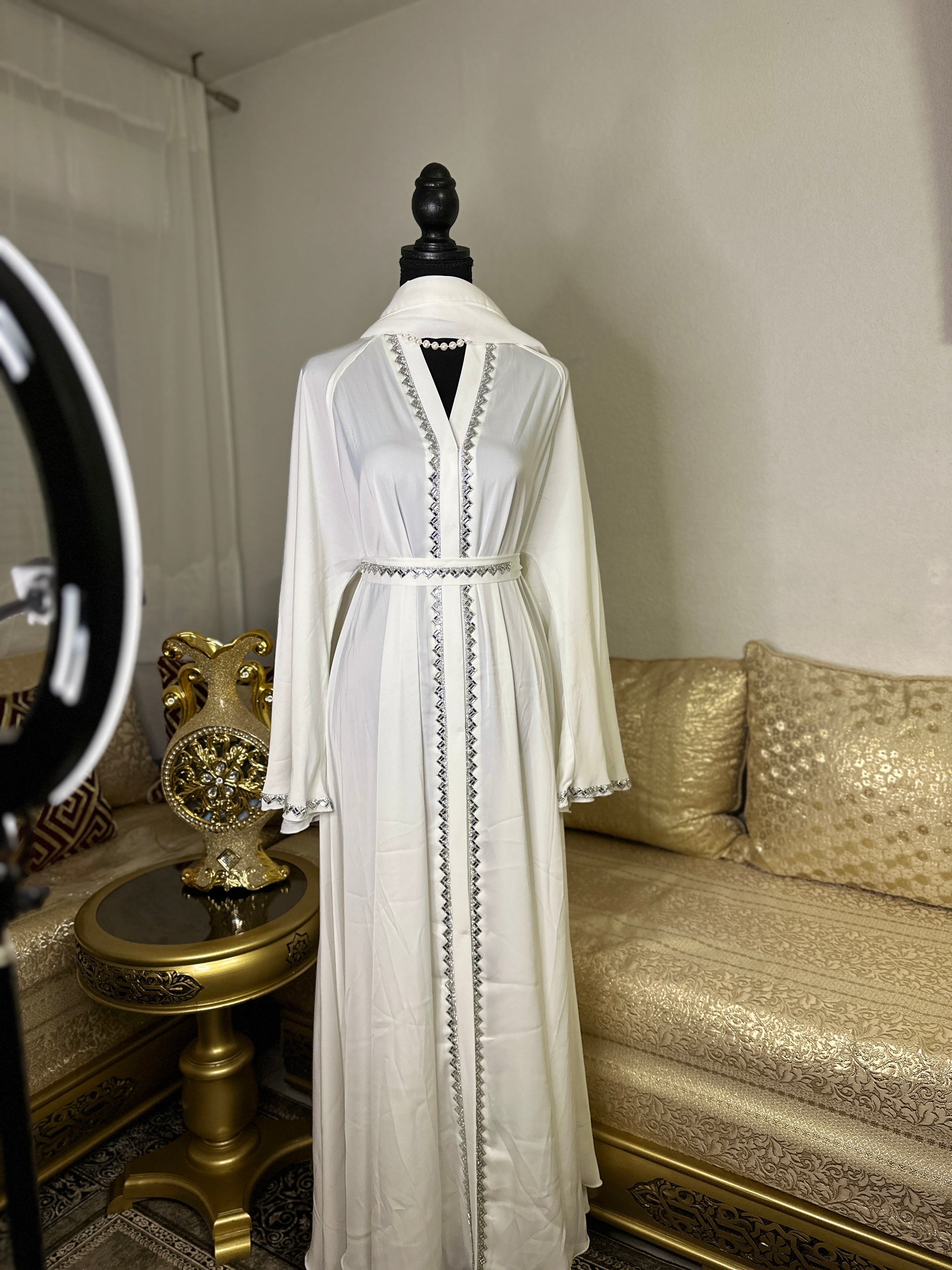 Abaya blanche