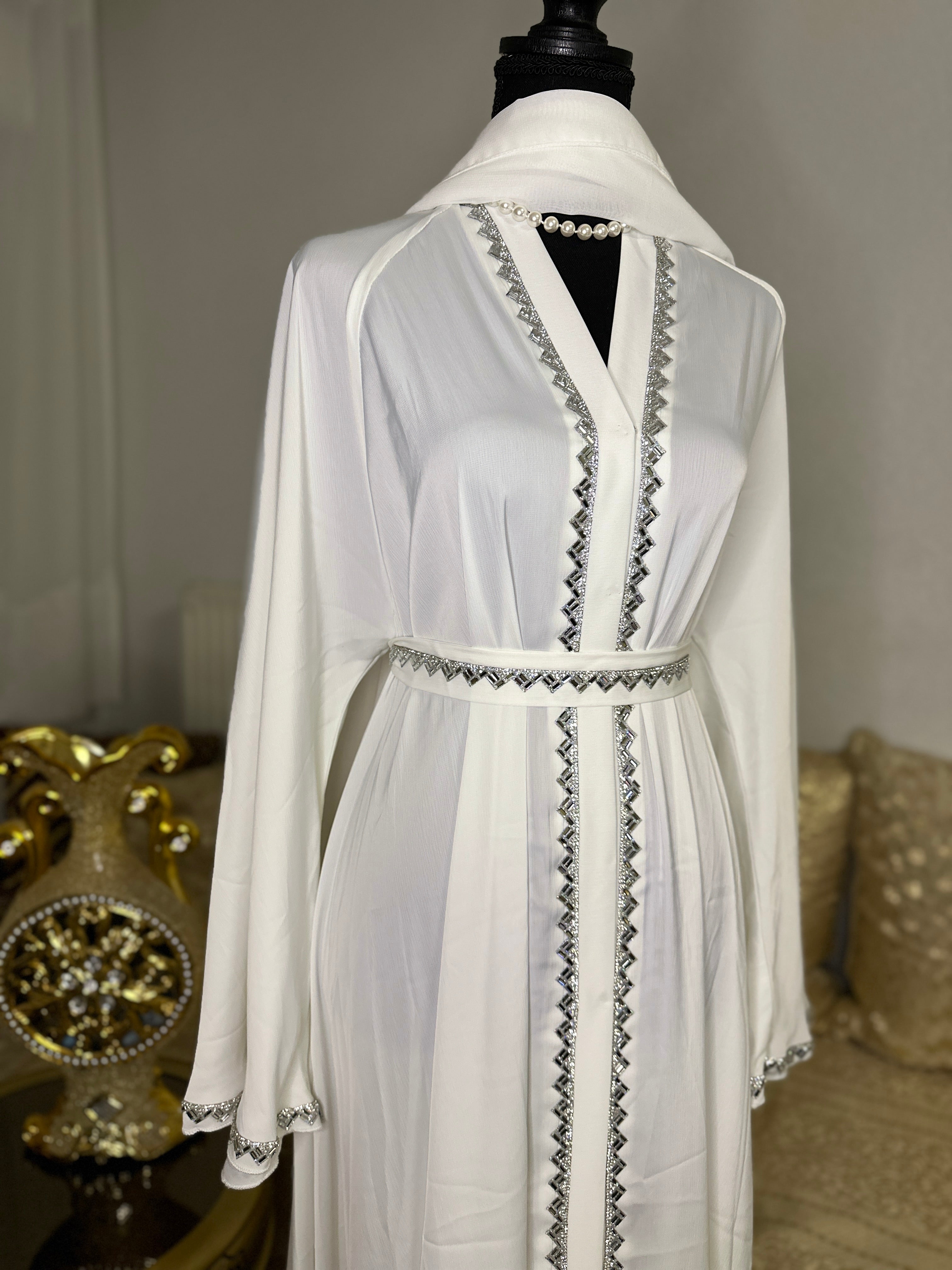 Abaya blanche